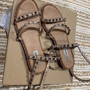 Steve Madden studded sandals size 8